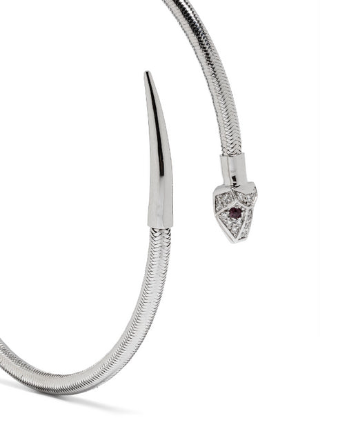 Браслет Nobile из 18-каратного белого золота с рубинами