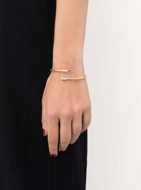 Pulsera Nobile de oro amarillo de 18 kt con diamantes y rubíes