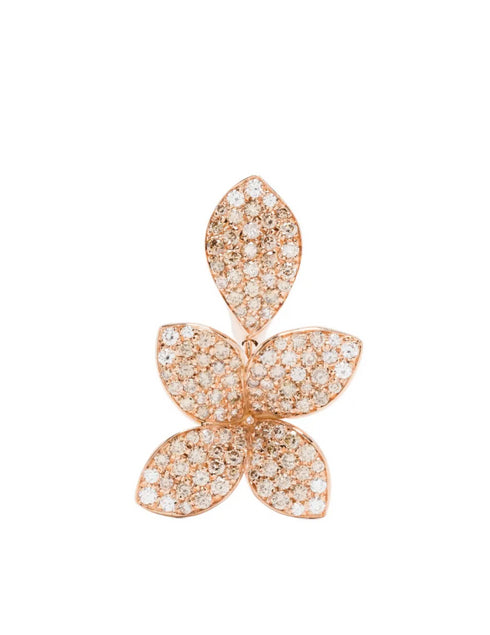 18K rose gold Giardini Segreti diamond earrings
