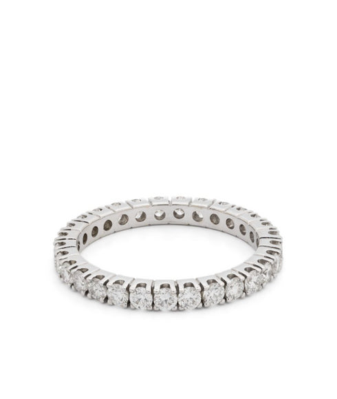 18kt white gold diamonds ring