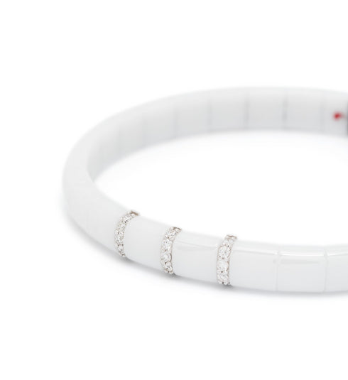 Браслет из 18-каратного белого золота с бриллиантами