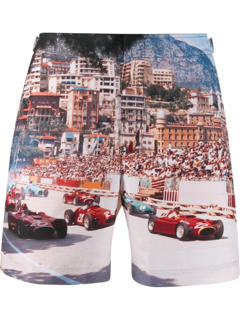 Start Your Engine swim shorts