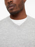 V-neck cashmere jumper