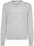 V-neck cashmere jumper