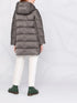 hooded padded coat
