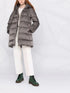 hooded padded coat