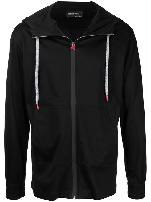 drawstring hooded sweatshirt