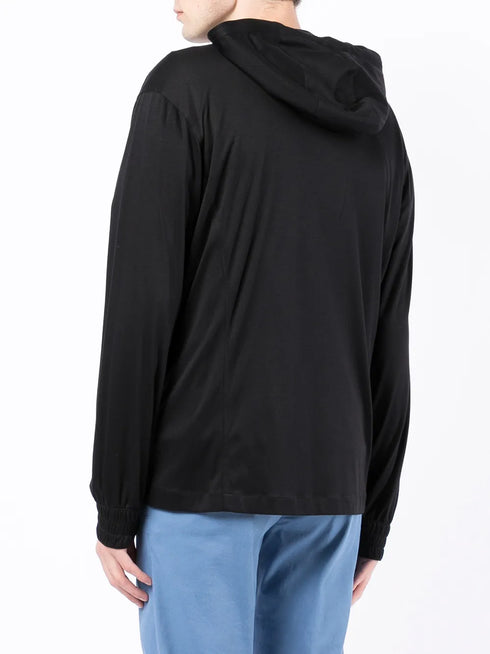 drawstring hooded sweatshirt