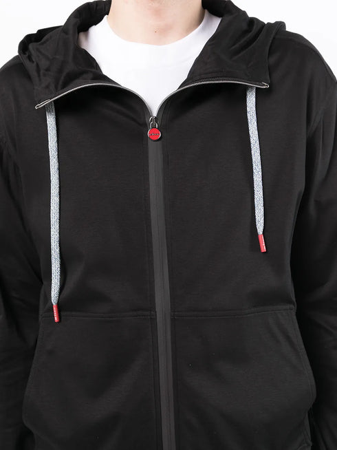 drawstring hooded sweatshirt