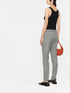 drawstring straight-leg trousers