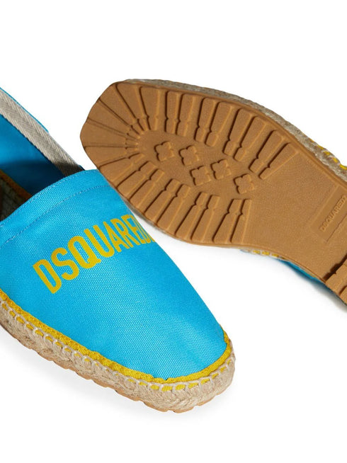 logo-print espadrilles