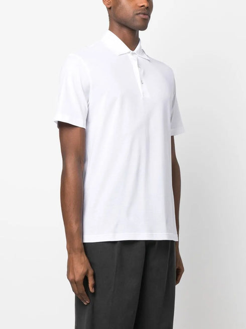 short-sleeved polo shirt