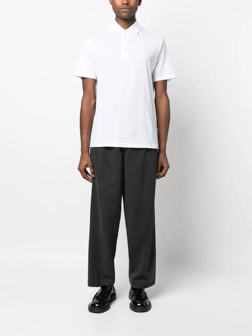 short-sleeved polo shirt