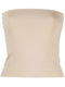 strapless bandeau top