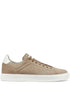 suede lace-up sneakers