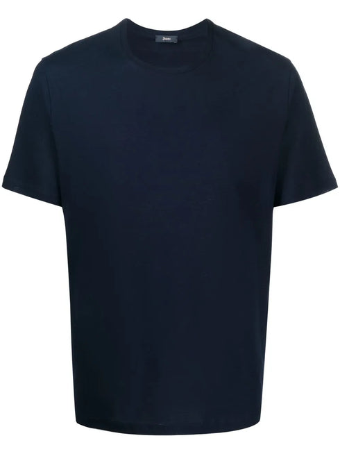 crew-neck cotton T-shirt