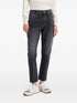 straight-leg cropped jeans