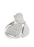 Anillo Giardini Segreti de oro blanco de 18 kt y diamantes