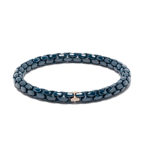 Ceramic diamond bracelet