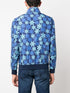 graphic-print bomber jacket