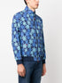 graphic-print bomber jacket