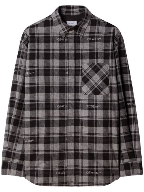 checked flannel shirt