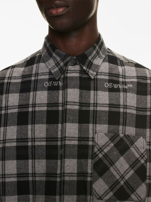 checked flannel shirt
