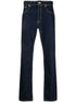 logo-patch straight-leg jeans