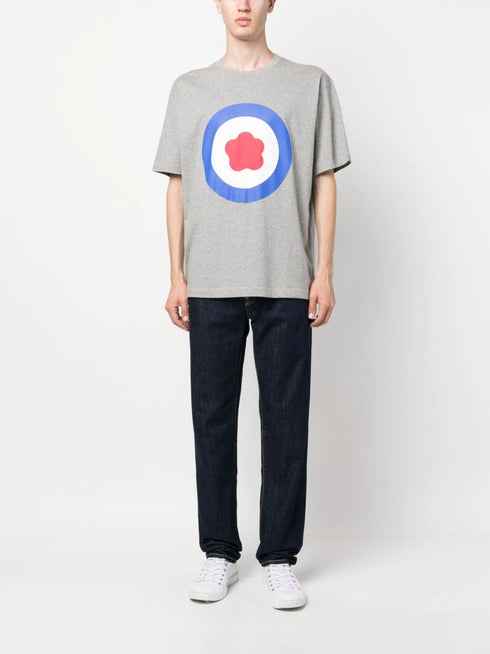 logo-patch straight-leg jeans