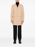 exposed-seam single-breasted midi coat
