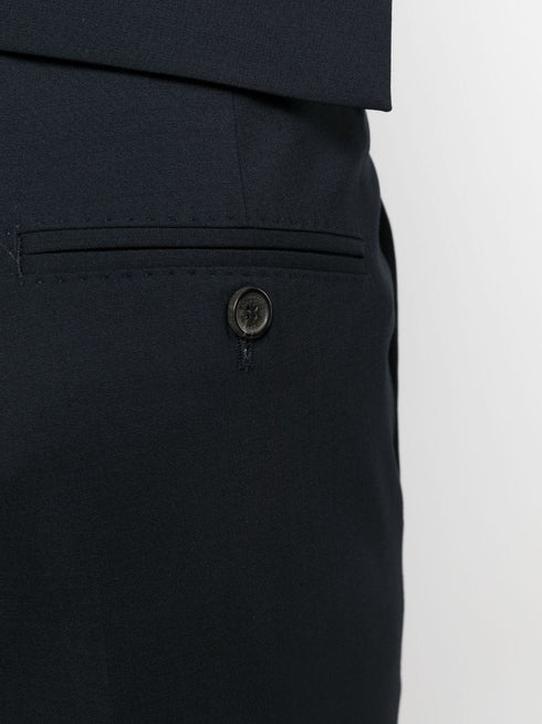 traje de dos piezas de un solo pecho