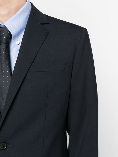 traje de dos piezas de un solo pecho