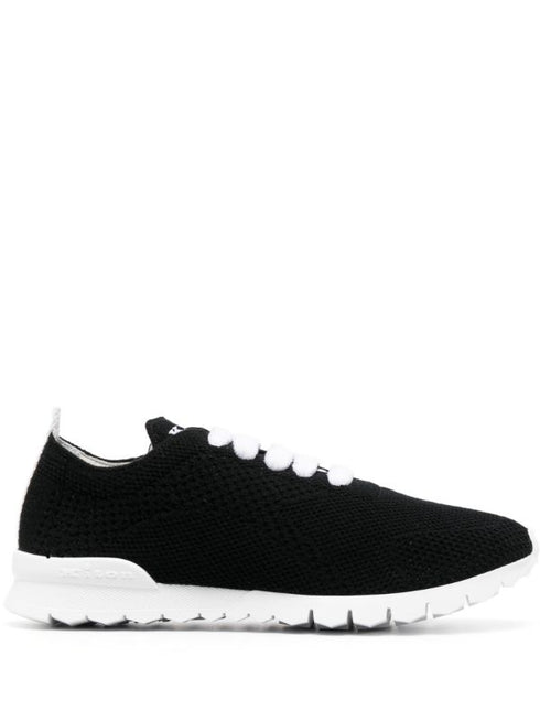 fully-perforated low-top sneakers