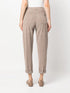 corduroy cropped trousers