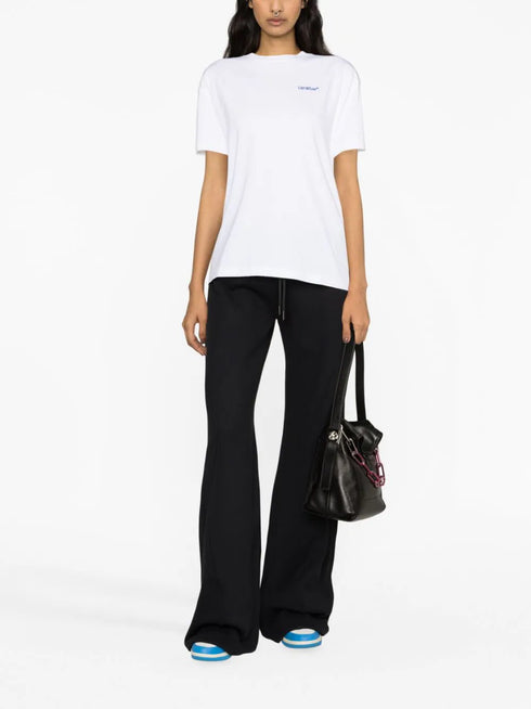 pantalones deportivos de algodón con detalles de ribete