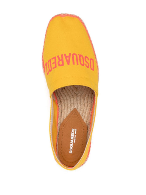logo-print espadrilles