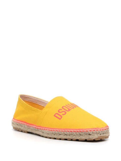 logo-print espadrilles