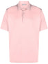 logo-embroidered cotton polo shirt