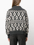 graphic knited sweatshirt