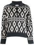 graphic knited sweatshirt