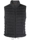 padded ribbed gilet