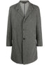 cashmere single-breasted coat