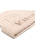 logo-intarsia ribbed beanie