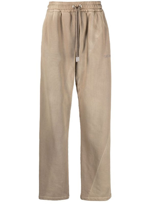 Sudadera de algodón con logotipo en relieve