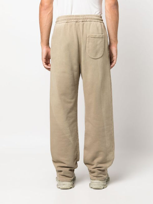 Sudadera de algodón con logotipo en relieve