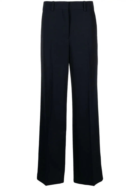 широкие шерстяные брюки