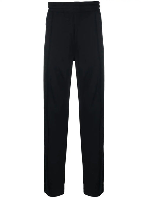 straight-leg slip-on track pants