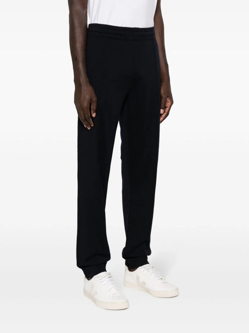 straight-leg slip-on track pants
