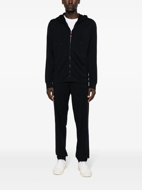 straight-leg slip-on track pants