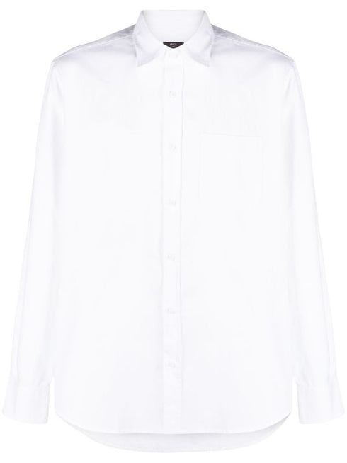 long-sleeve cotton shirt
